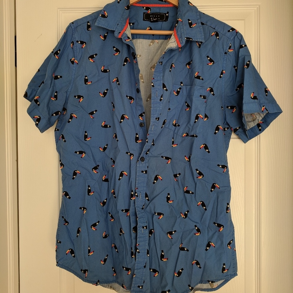 Forever 21 Men's toucan shirt